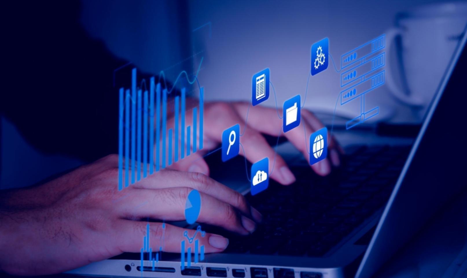 Roboterarm in moderner Produktionsumgebung mit KI-gesteuerten Systemen